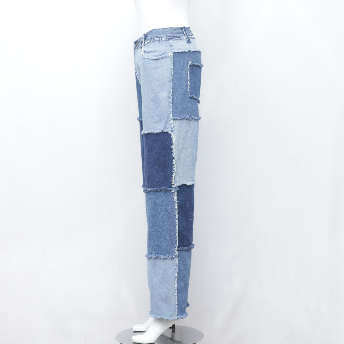 Eras Printed Denim Flare Pants