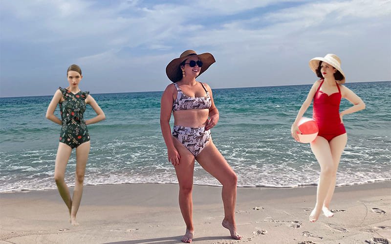Best Vintage Swimsuits for Retro Beach Look