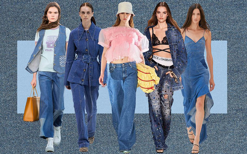 The 5 Reworked Denim Trends to Look for in 2024.