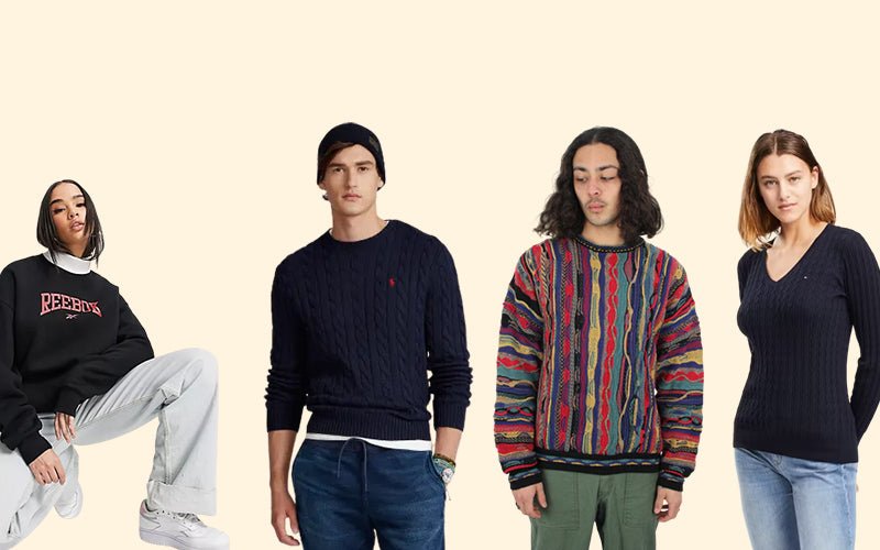 Top 5 Brands to buy Vintage Sweaters From
