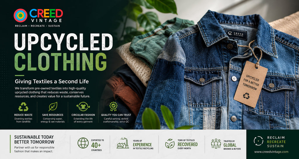 Upcycled Clothing - Giving Textiles a Second Life