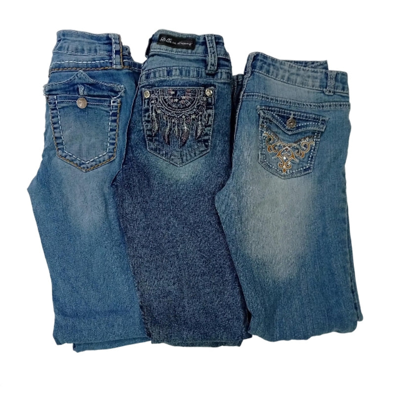 CR8189 Y2K Flare Jeans