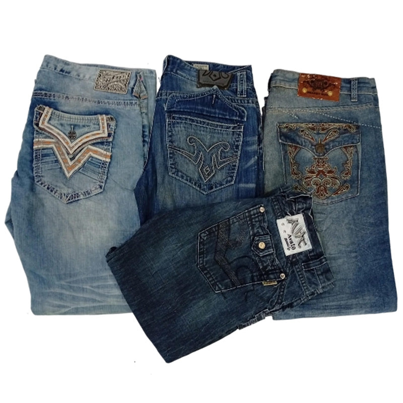 CR7974 Vintage Designer Men's Jeans