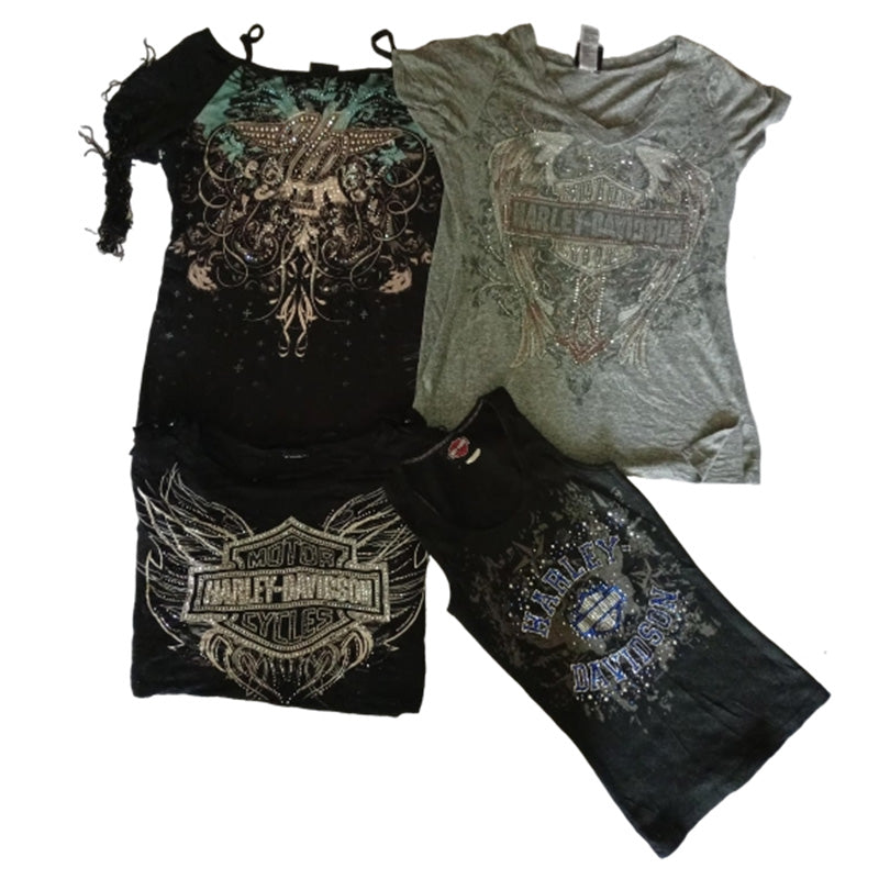 CR8141 Y2K Harley Baby Tees