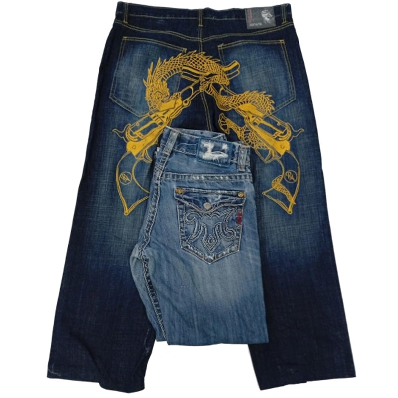 CR7976 Vintage Designer Men’s Jeans