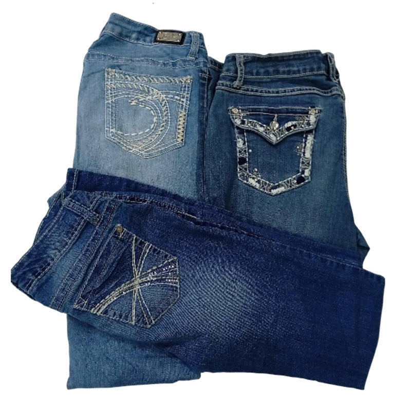 CR8089 Y2K Flare Jeans