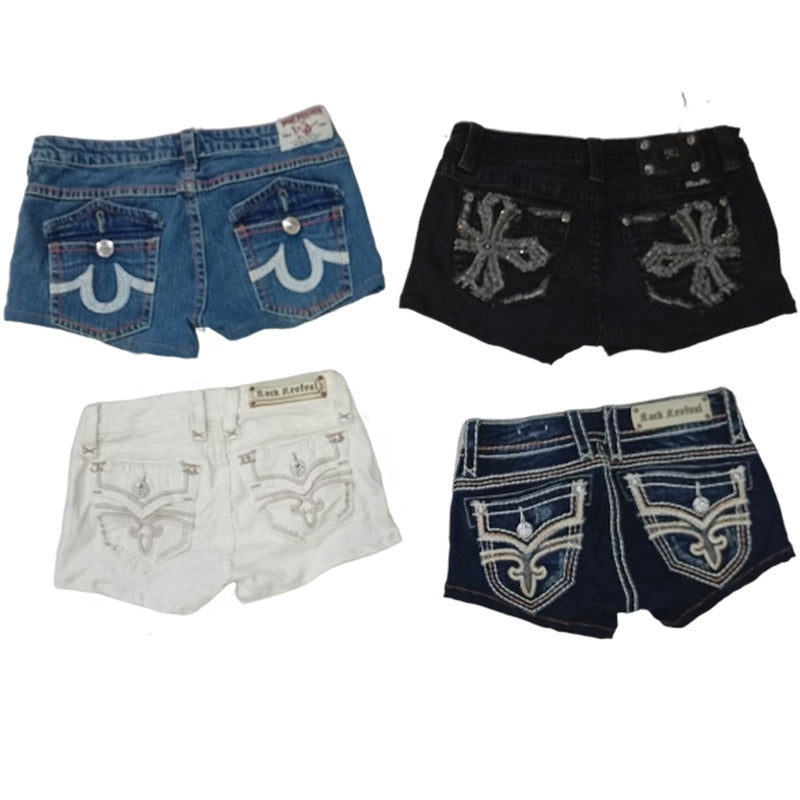 CR7781 Rework Mix Branded Shorts