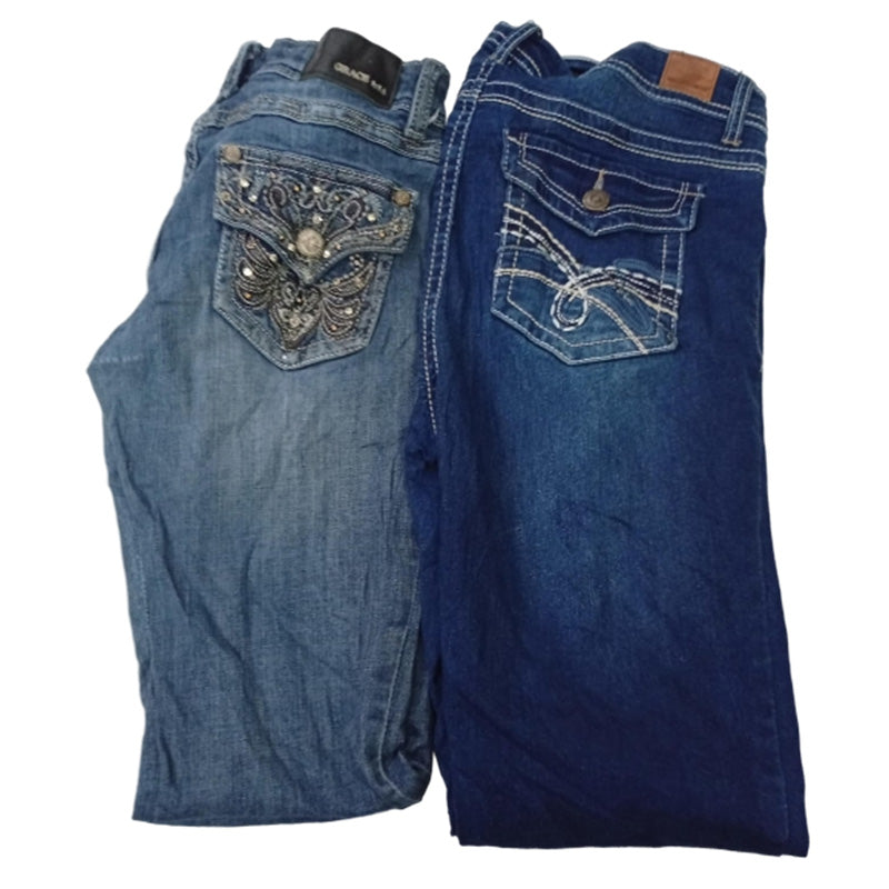 CR8050 Y2K Flare Jeans