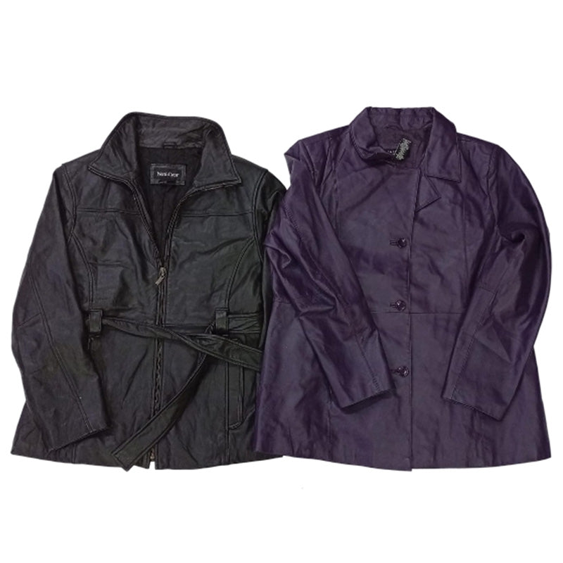 CR8091 Vintage Ladies Leather Jackets