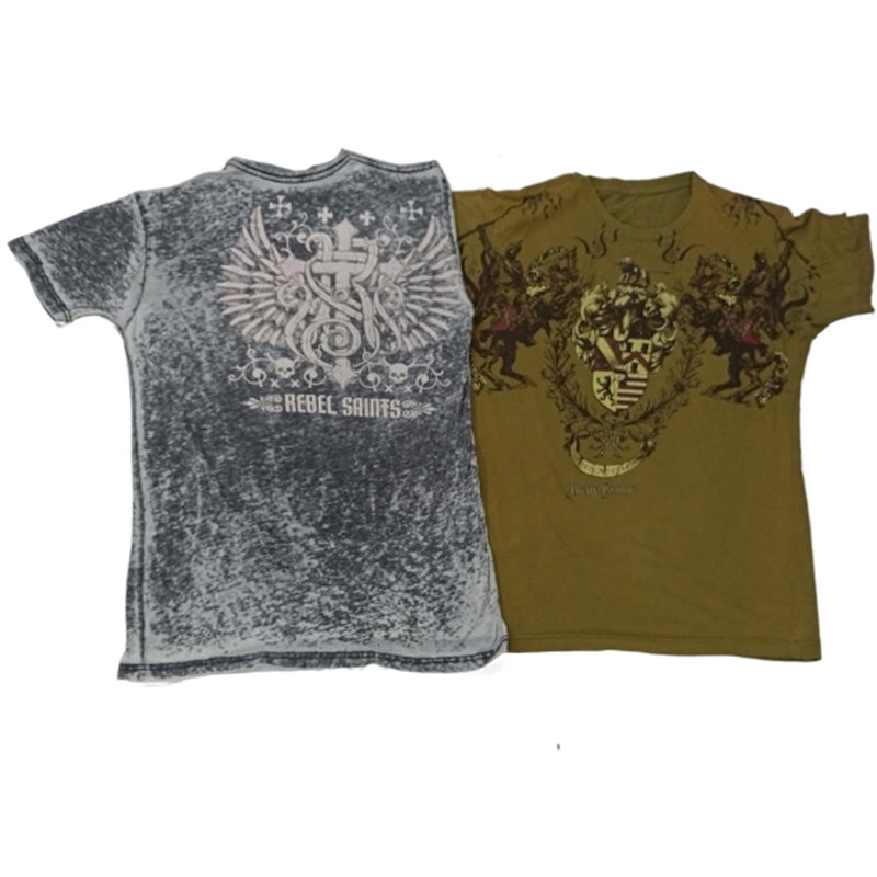 CR8042 Vintage Skull T-Shirts