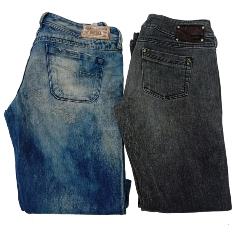 CR7997 Vintage Diesel Ladies Flare Jeans