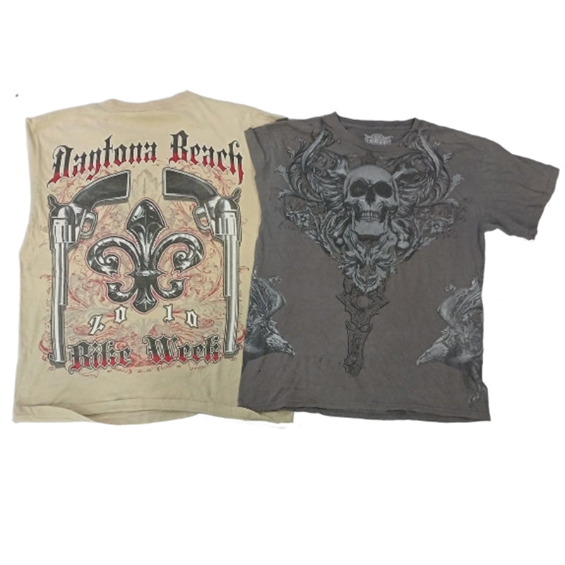 CR7991 Vintage Skull T-Shirts
