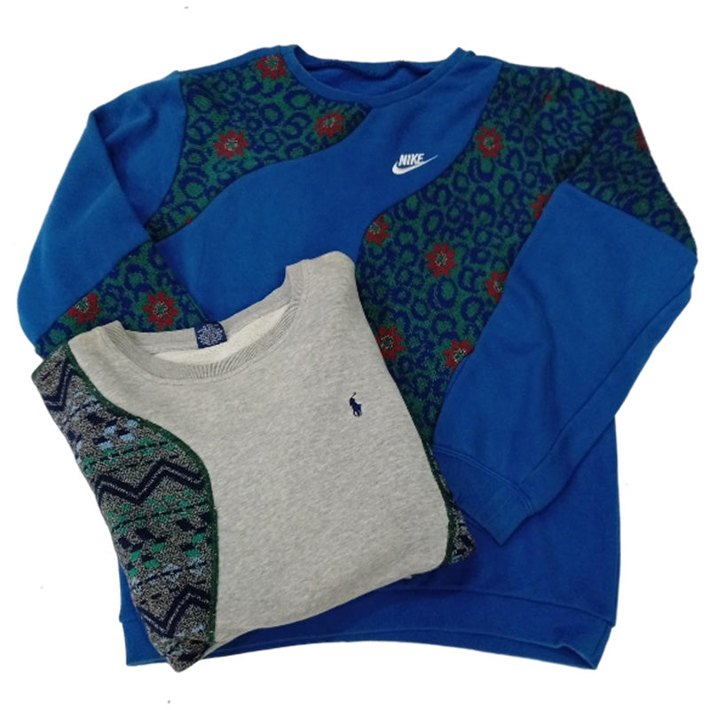 CR8302 Upcycled Mixed Branded Sweatshirts