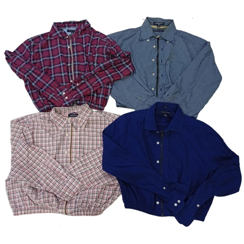 CR7728 Rework Mix Branded Crop Shirts Bundle