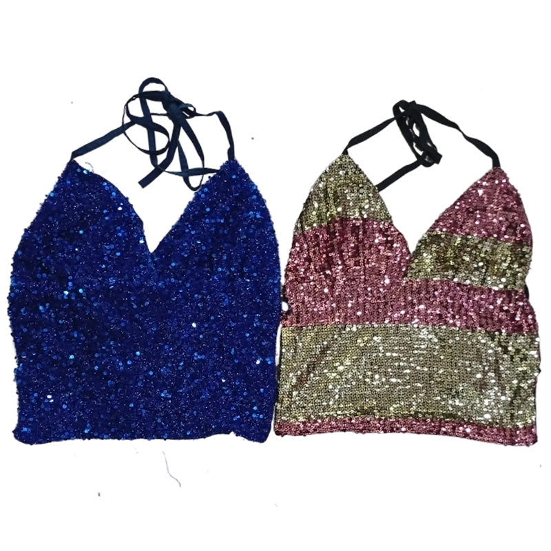 CR8331 Upcycled Beaded Tops
