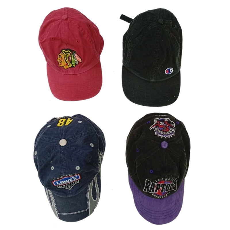 CR7966 Vintage Mixed Branded Caps Bundle