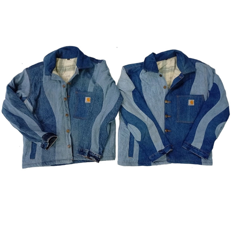 CR7755 Rework Carhartt Denim Jackets