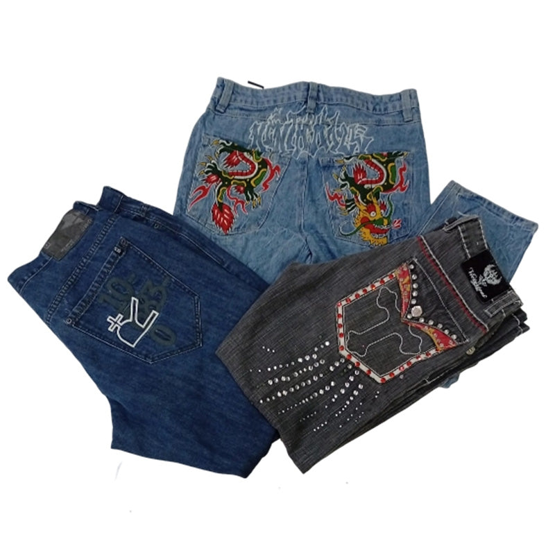 CR8315 Vintage Designer Men’s Jeans