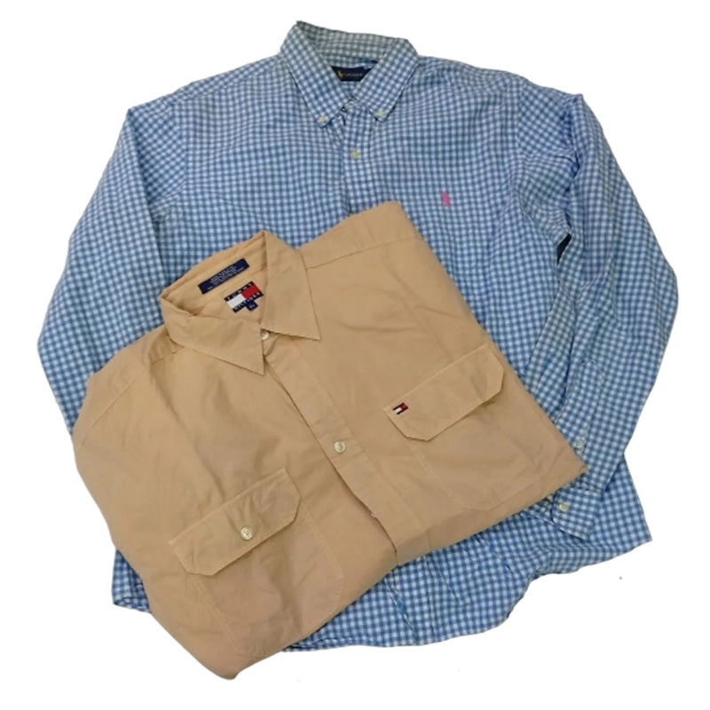 CR8282 Vintage Mixed Branded Men’s Shirts