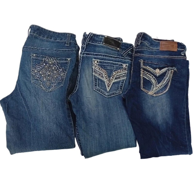 CR7937 Y2K Flare Jeans