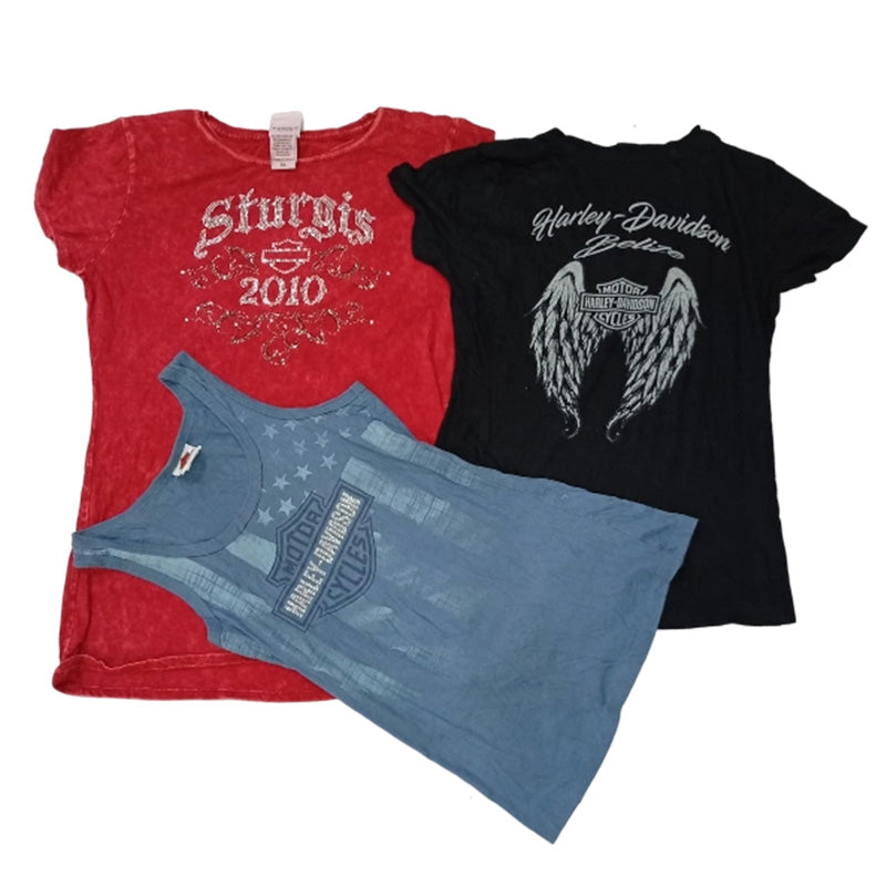 CR8268 Y2K Harley Baby Tees