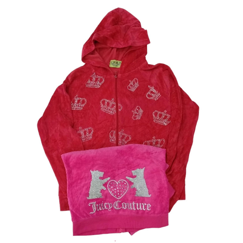 CR8067 Y2K Juicy Couture Hoodies