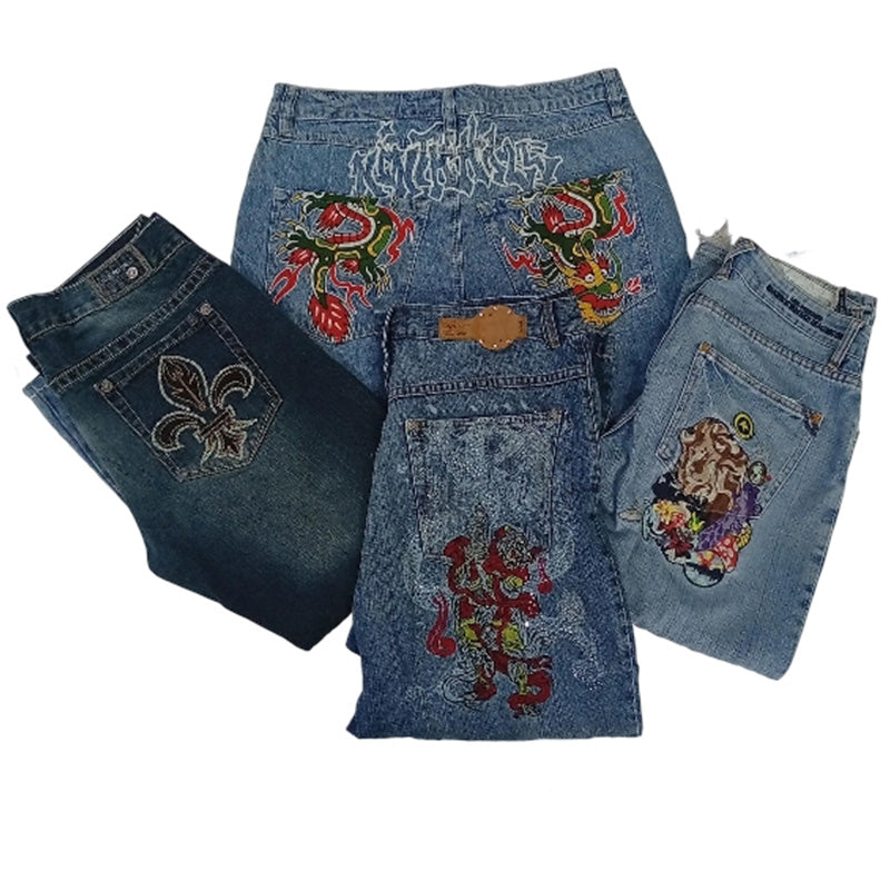 CR7977 Vintage Designer Men’s Jeans
