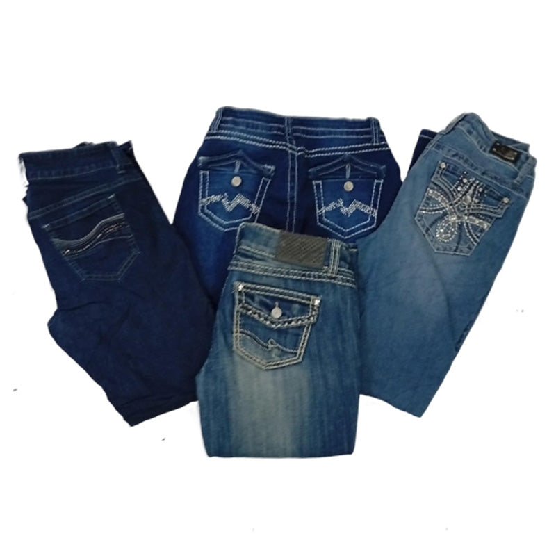 CR8393 Y2K FLARE JEANS