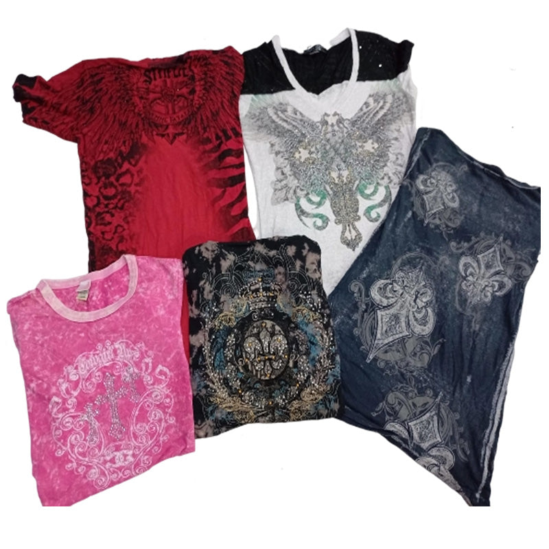 CR-7432 Y2K Baby Tees