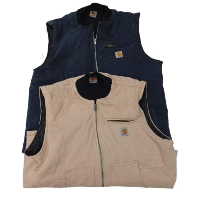 CR8759 UPCYCLED CARHARTT VESTS