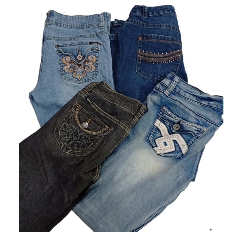CR7441 Y2K Flare Jeans