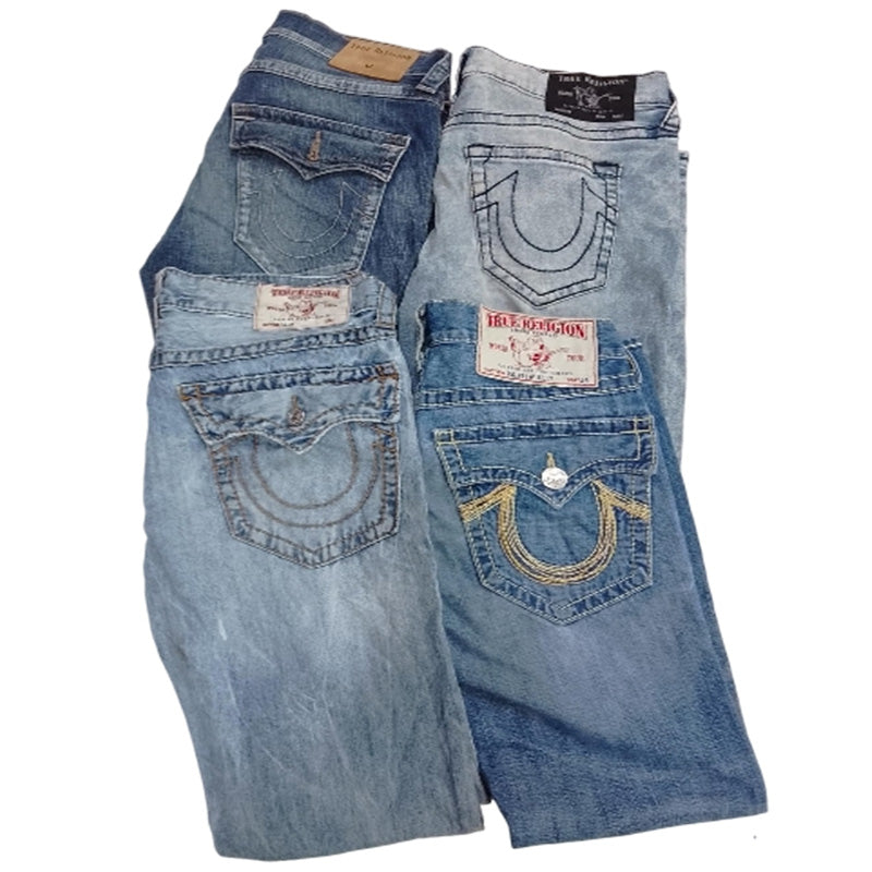 CR7484 Vintage Ture Religion Men Jeans