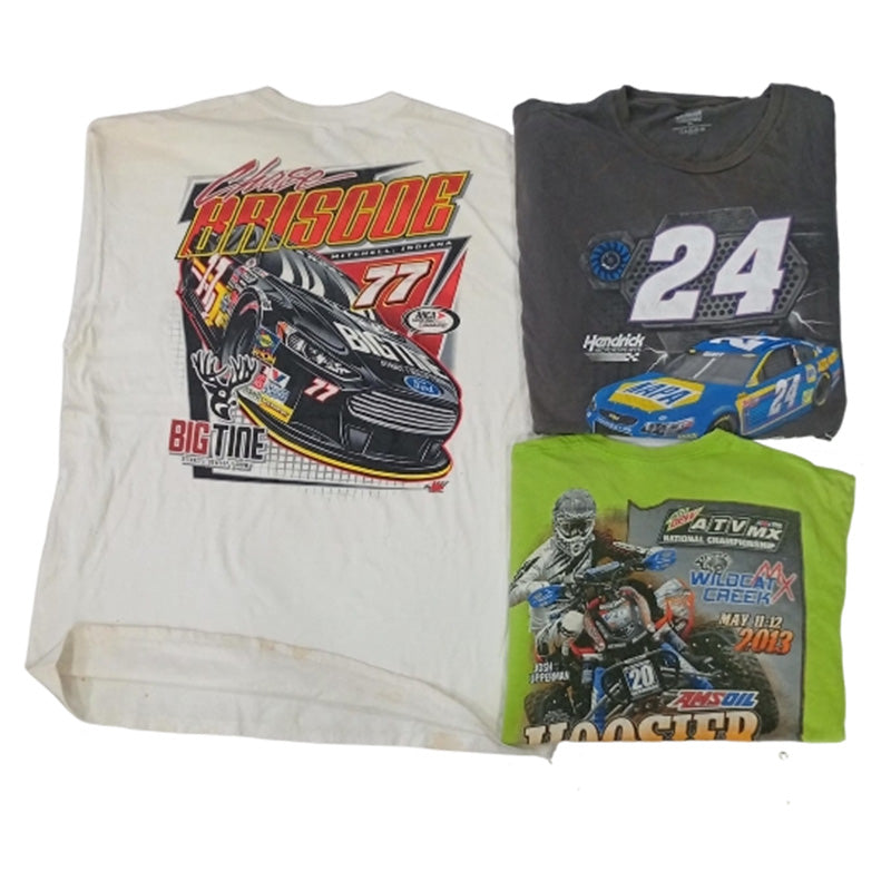 CR7601 Vintage Racing T-Shirts