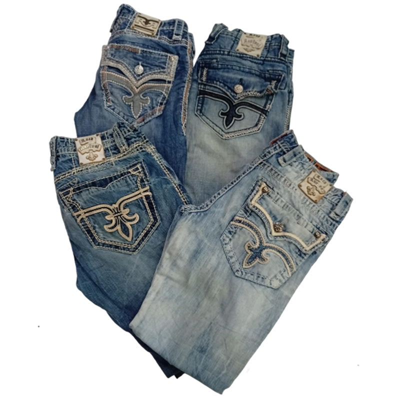 CR7499 Vintage Rock Revival Men's Jeans