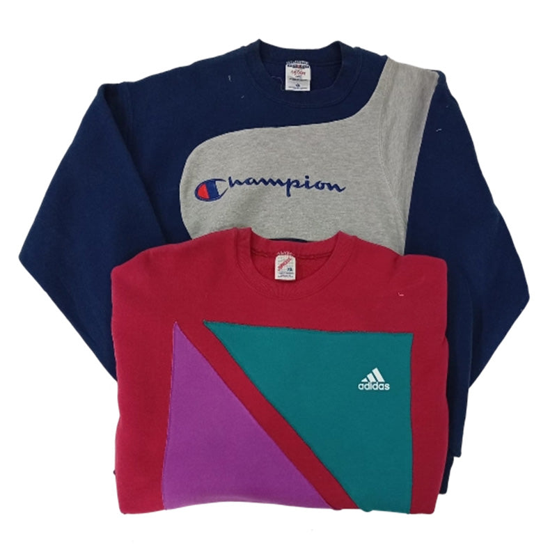 CR8307 Upcycled Mixed Branded Sweatshirts