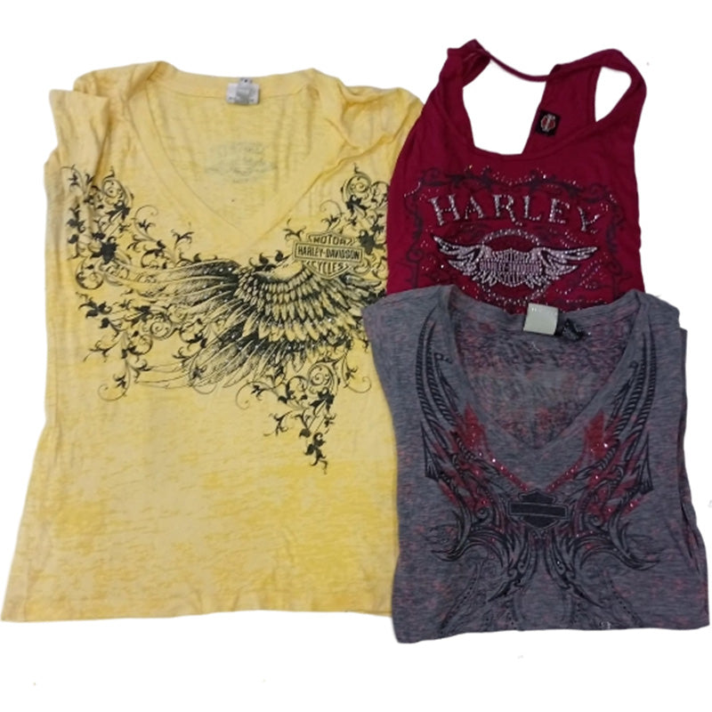 CR7698 Vintage Harley BabY Tees