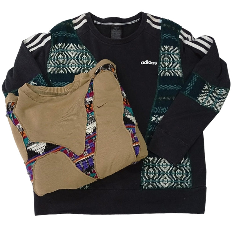 CR8303 Upcycled Mixed Branded Sweatshirts