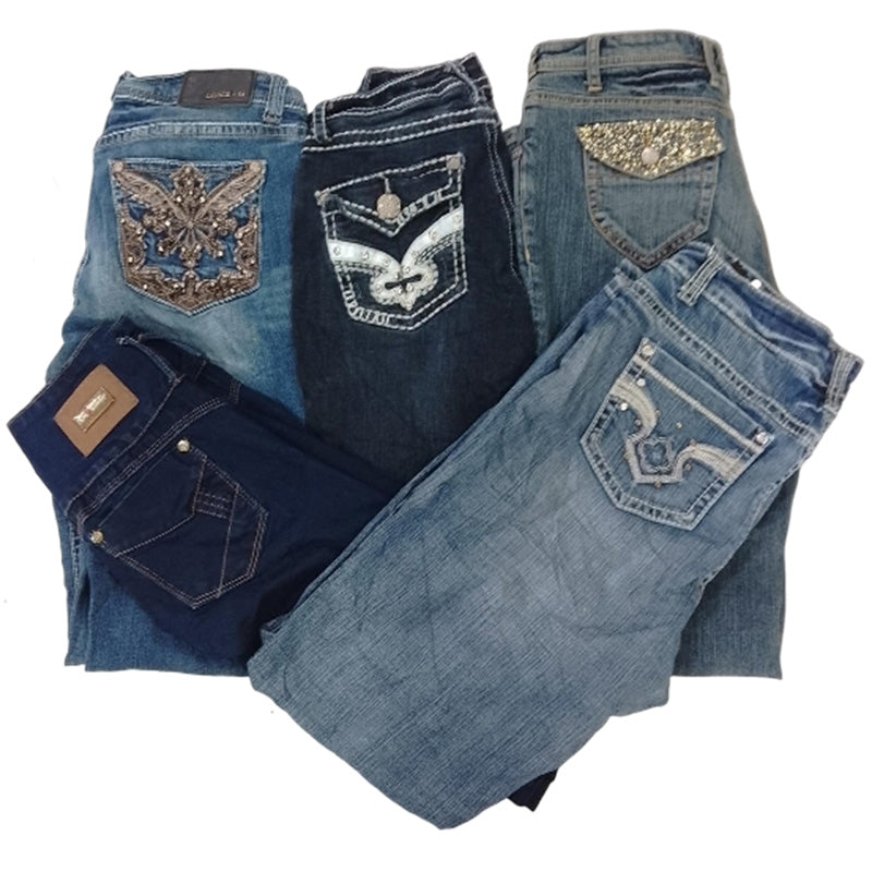 CR7590 Y2K Flare Jeans