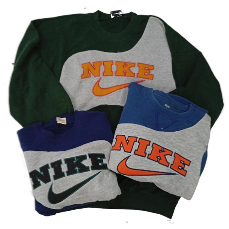 CR7692 Rework Patchwork Nike Sweatshirt