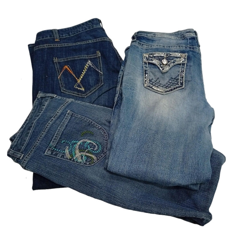 CR7378 Y2K Flare jeans