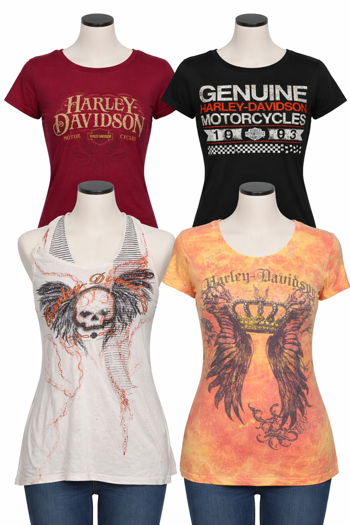 CR7170 Y2K Harley Baby Tees