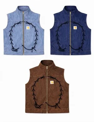 CR1100 Heritage Lace Upcycled Vest