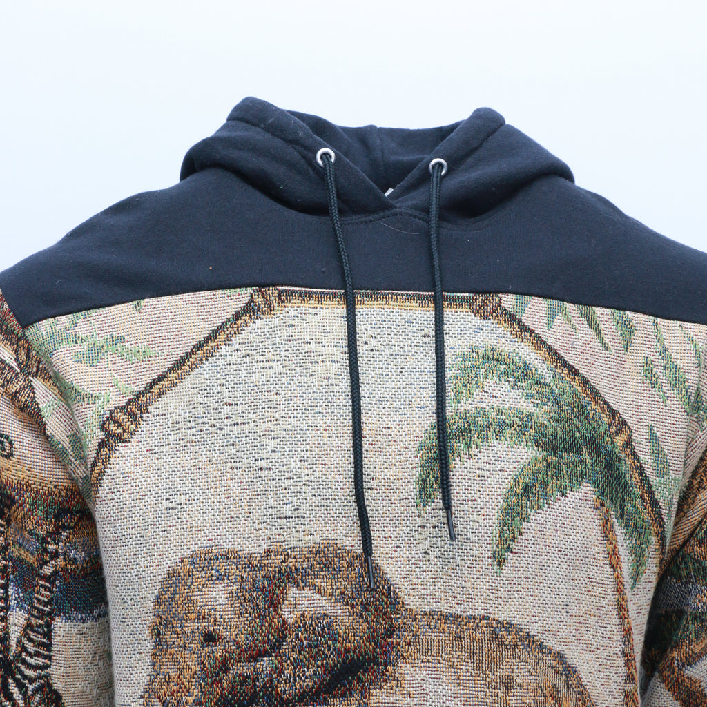 CR1012 Reworked Hoodies With Vintage Blankets Design