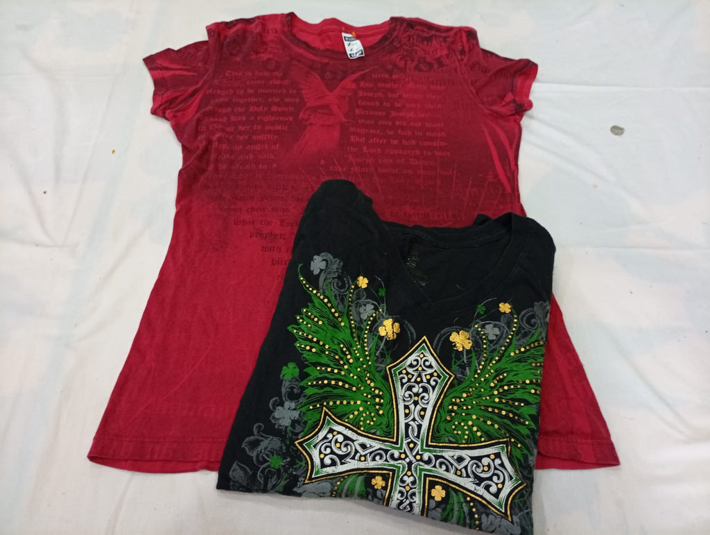 CR12137 Vintage Skull T-Shirts