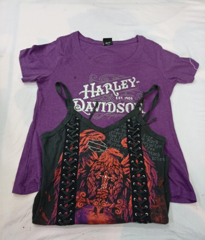 CR11386 Vintage Harley Baby Tees