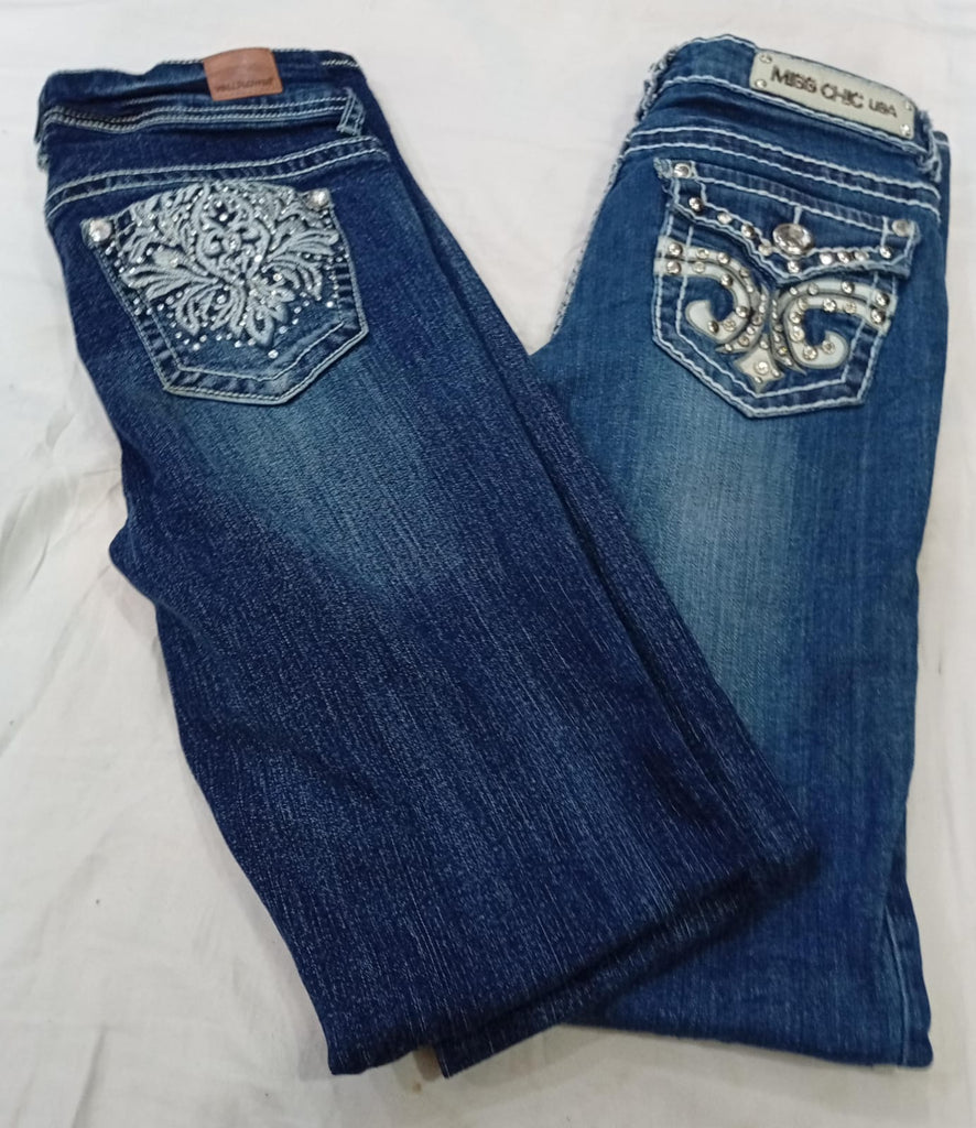 CR12796 Y2K Flare Jeans