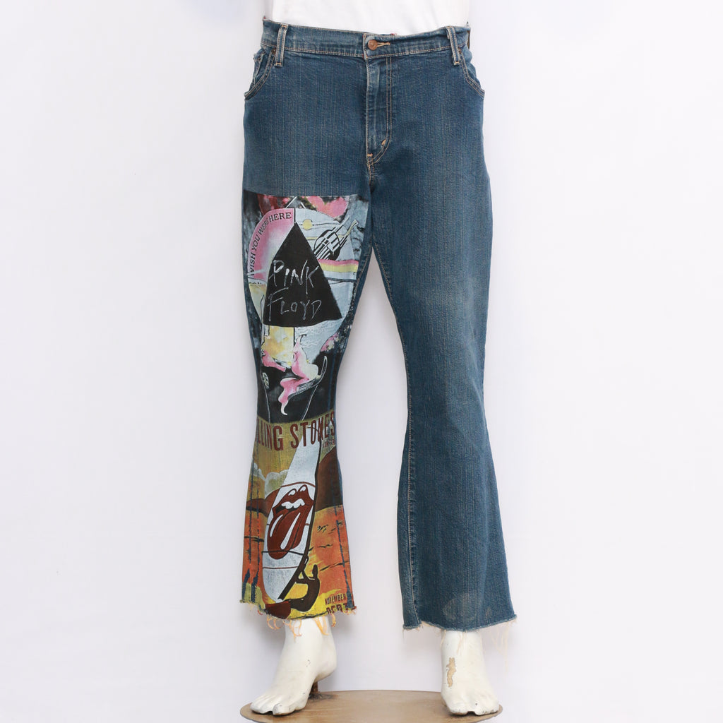 Unveils Reworked Levi'S Music Print For Ladies