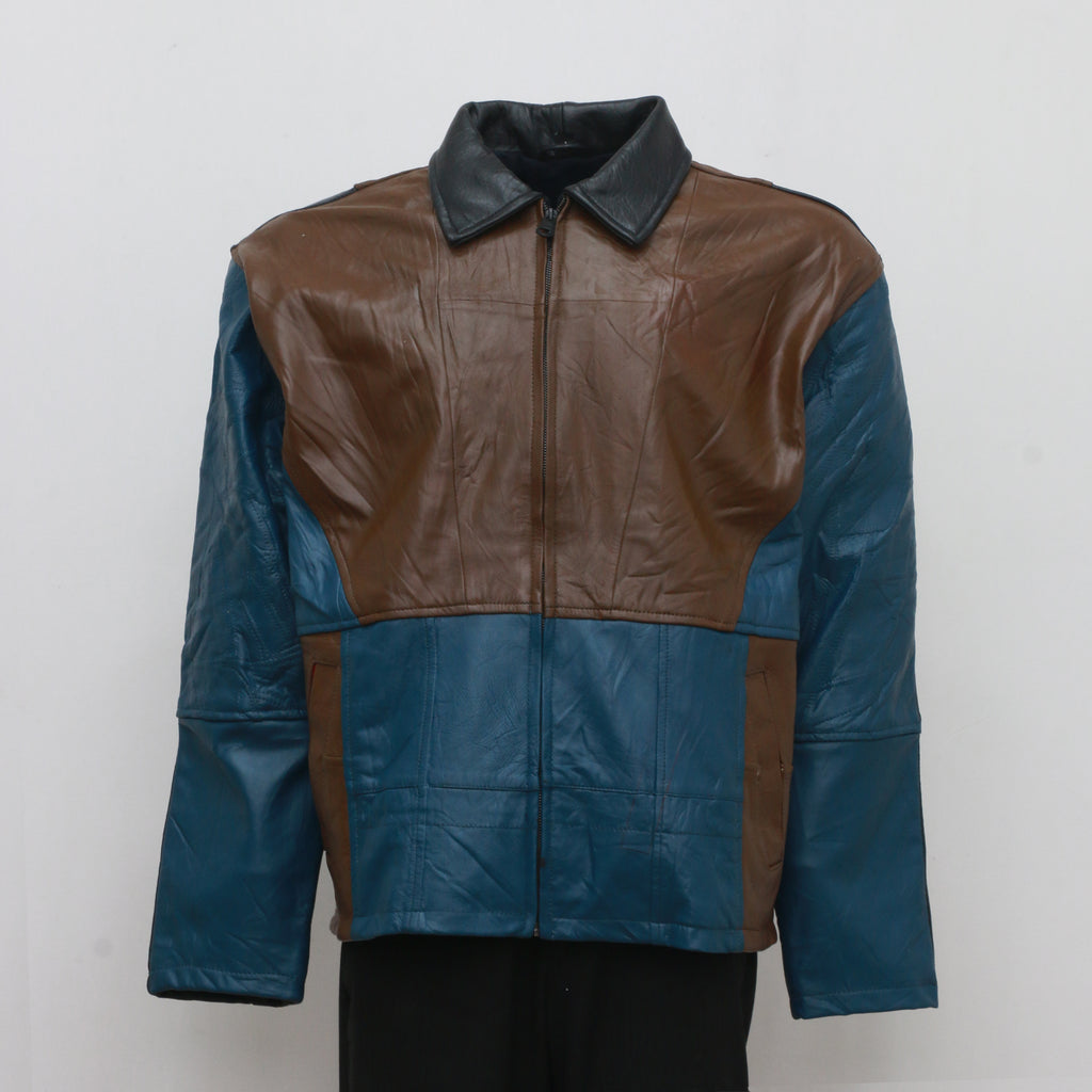 Reworked Leather Colourful Jackets