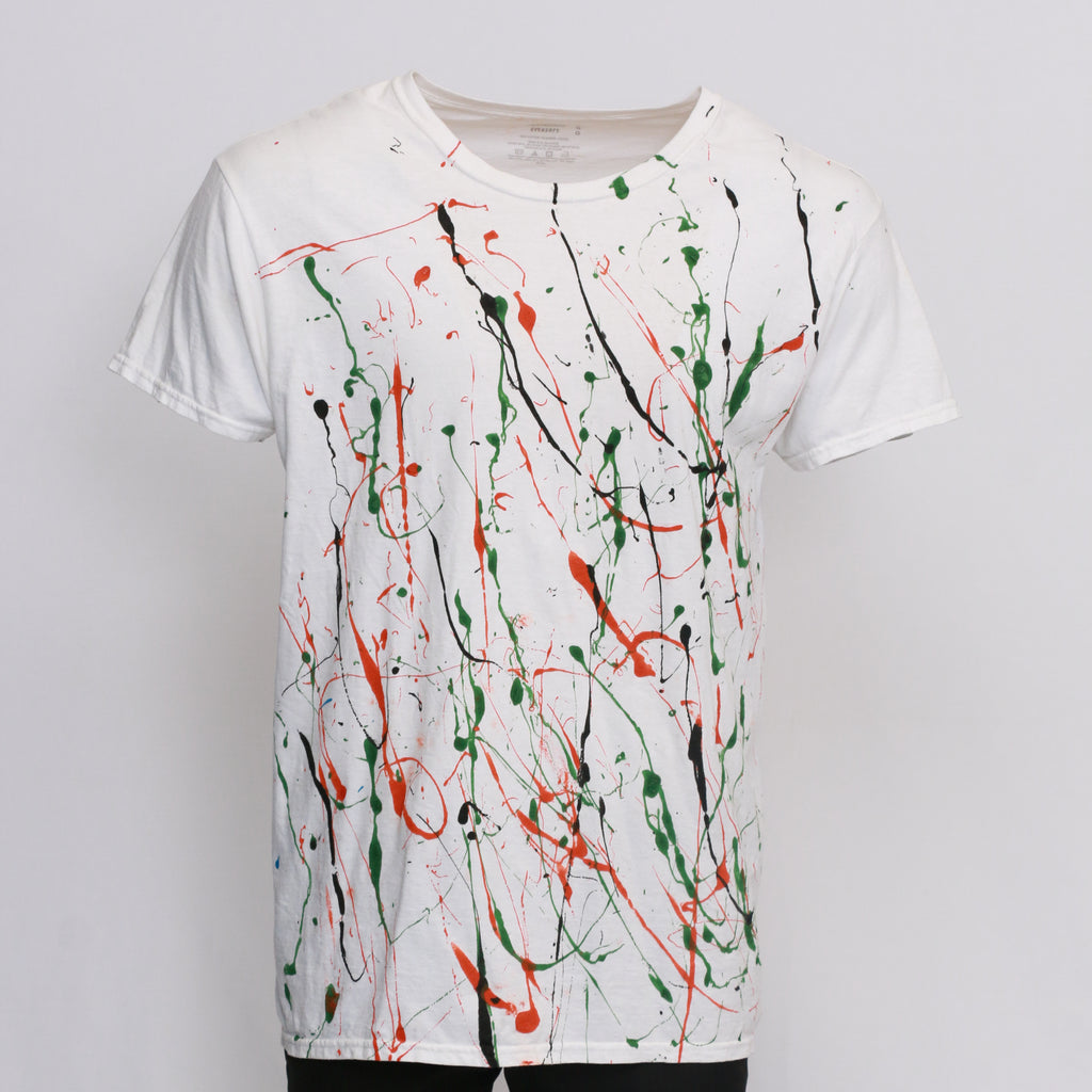 Reworked Paint Splatter T-shirt
