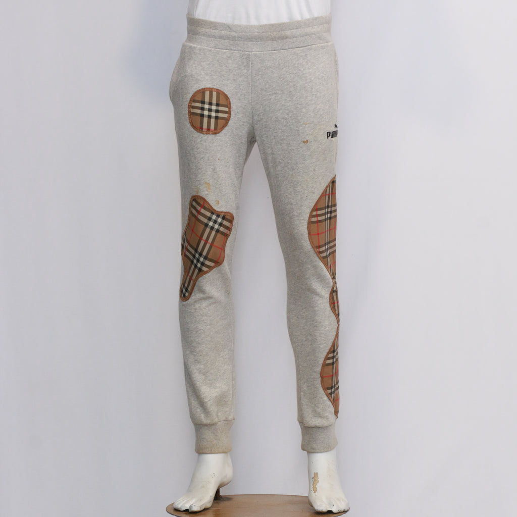 Fashionable Reworked Burberry Printed Trouser